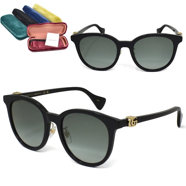 サングラス GG1073SK-002 アジアンフィット メンズ レディース ユニセックス ブラック グレーグラデーション