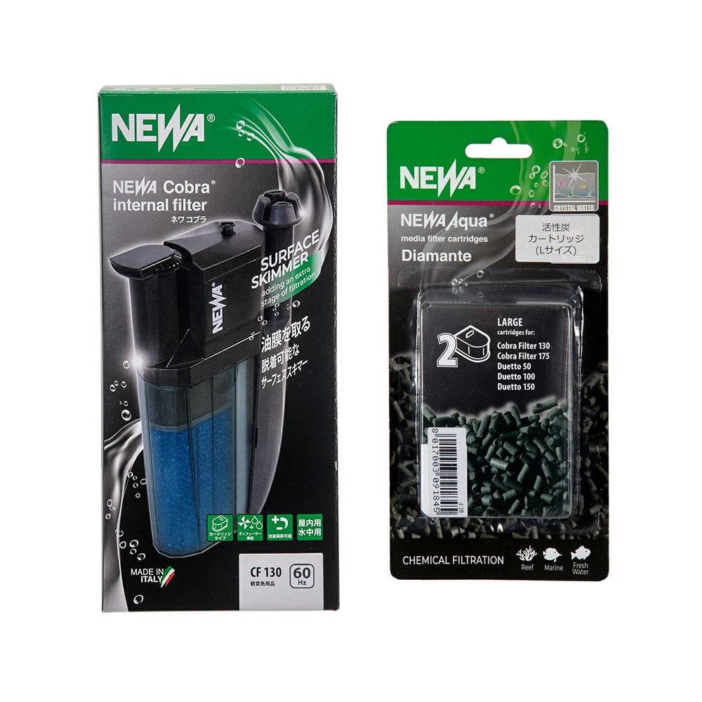 NEWA Cobra internal filter ネワ コブラ CF 130 60Hz 活性炭カードリッジのおまけ付き CRC10―03―90―00―00