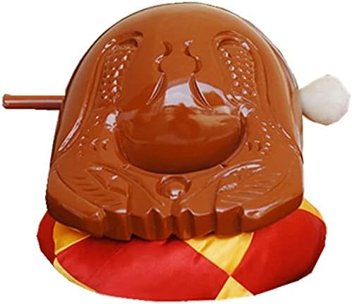 木魚 カンフルウッド製(一式) 7寸(横巾20cm)最も一般的なカンフルウッドの木魚ふとん・籐柄バイ付き仏壇用の仏具 5,320円