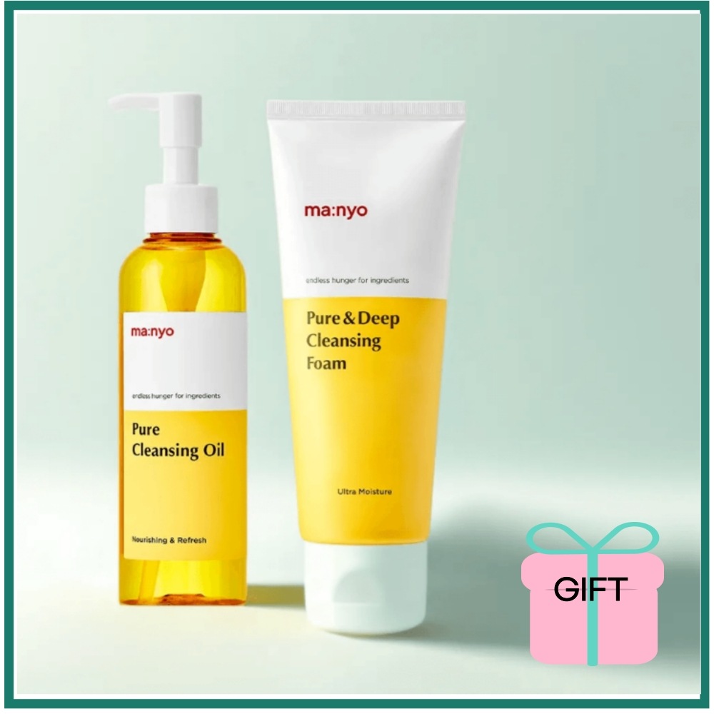 ピュア クレンジングオイル 300ml + ピュア ディープ クレンジング フォーム 200ml /韓国コスメ人気