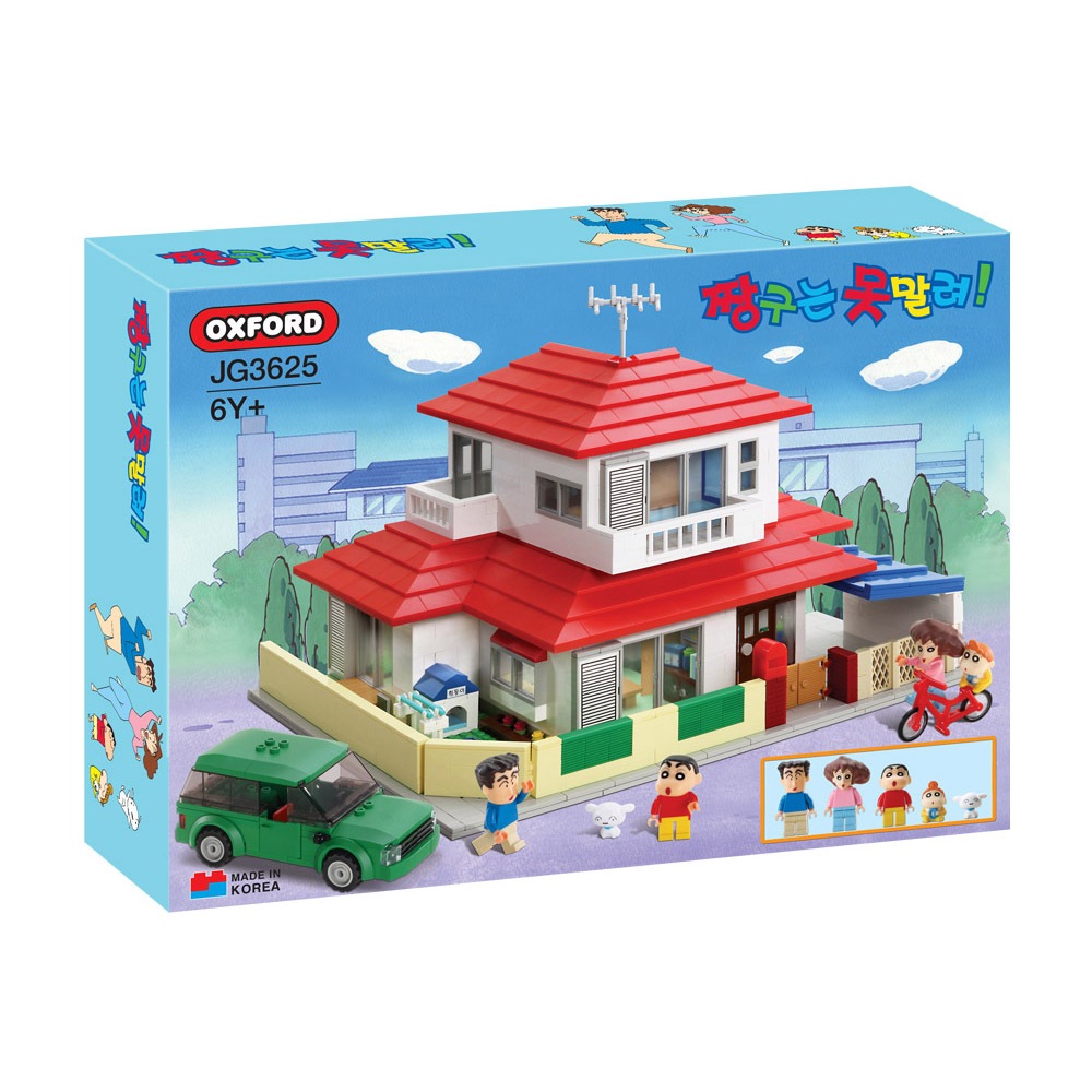 オックスフォード クレヨンしんちゃん クレヨンしんちゃん ハウスおもちゃ ブロック ブロック 17000 JG3625