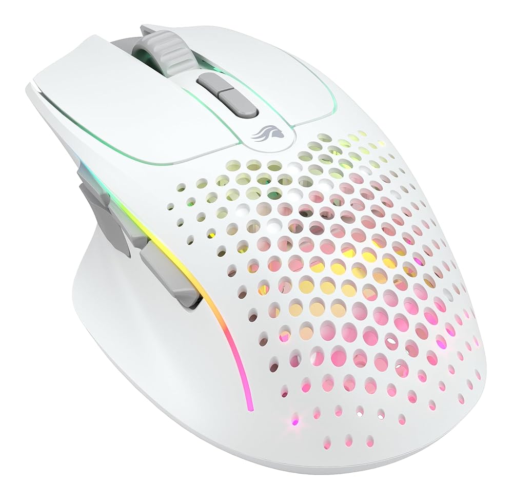 Glorious MODEL I 2 Wireless 超軽量75g 大容量バッテリー搭載 RGB 2.4Gワイヤレス・Bluetooth接続対応 エルゴノミック ゲーミングマウス