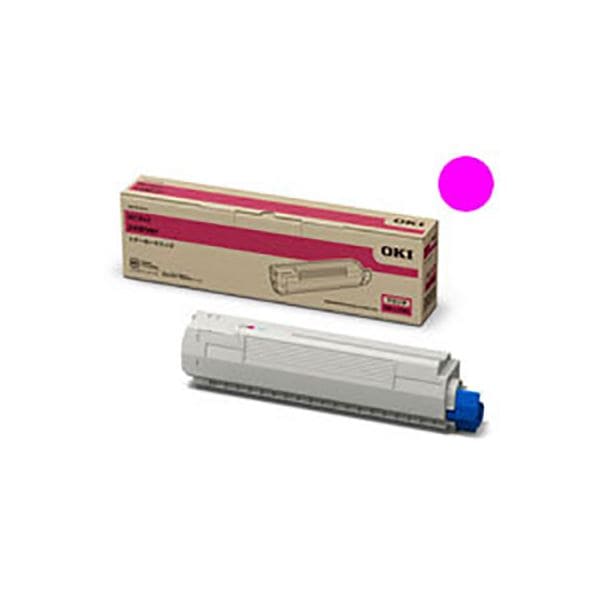 (純正品) OKI 沖データ トナーカートリッジ (TNR-C3PM1 M マゼンタ)