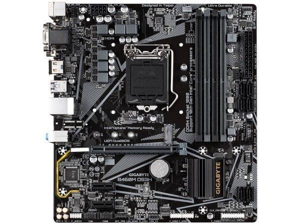 GIGABYTE B460M DS3H V2 (rev 1.0) LGA 1200 Intel B460 Micro-ATX with M.2 SATA 6Gb/s USB 3.2 Gen 1 Mot