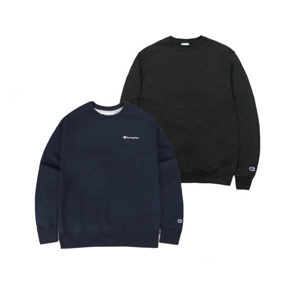 [] パワーブレンドフリース クルーネック スウェットシャツ トレーナー 択1