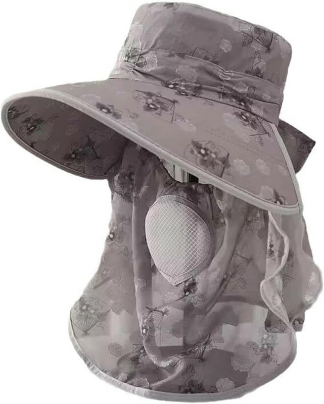 農園帽 レディース 日焼け対策 つば広 春夏秋 日除け帽子 360度UVカット 花ピンク対策 フェイスカバー付き 通気性 軽量 吸湿速乾 軽薄 防風 おしゃれ帽子 折りたたみ可 釣り 登山 ガーデニ