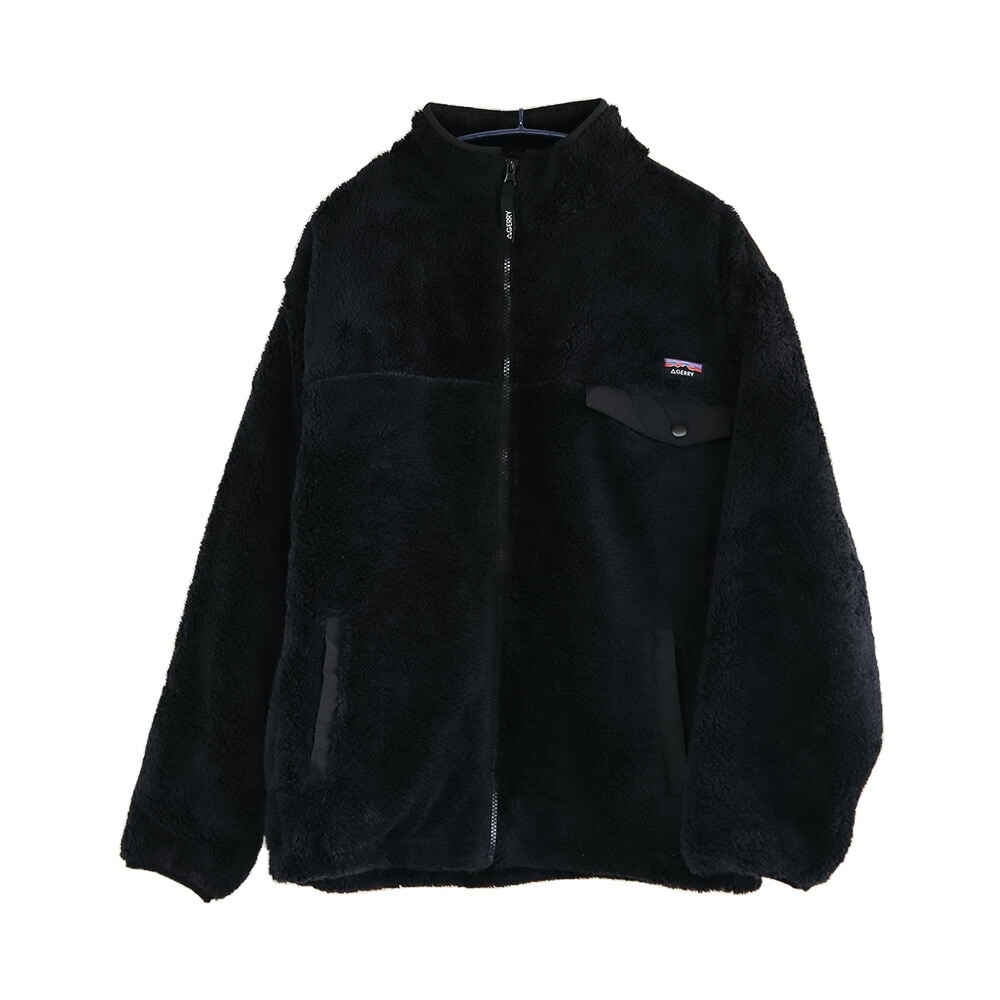 フルジップジャケット メンズ フリース ジャケット レディース ナイロン切替 総裏 ブルゾン アウター 冬 ジップ ブランド ロゴ カジュアル ストリート アウトドア キャンプ ピクニック レジャー