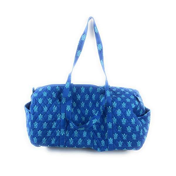 Vera Bradley Large Duffel Bag (Marine Turtles) 並行輸入品旅行バッグ
