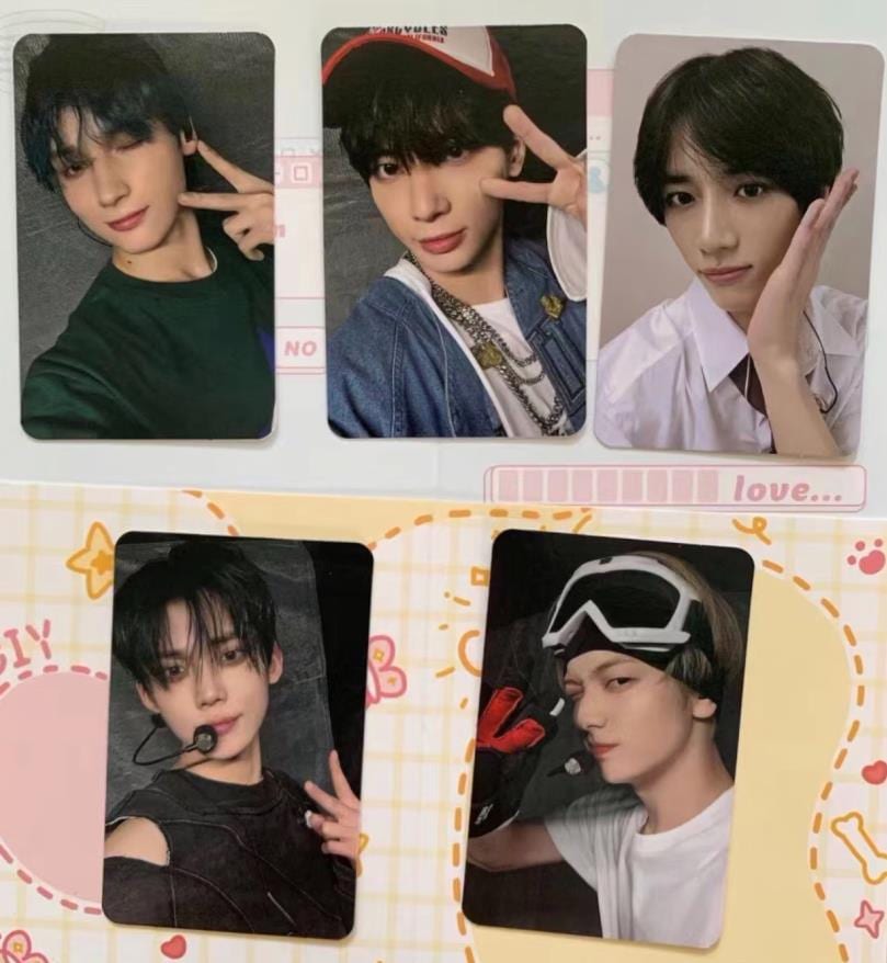 TXT 公式グッズ mini6 特典トレカ フラッシュセール 満額 特典トレカ　全員６枚セット