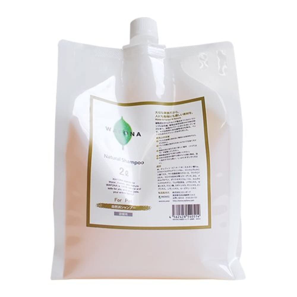 WAFONA 自然派シャンプー 詰替え用 2000ml 低刺激 無香料 植物エキス（犬・猫兼用品） 14,982円