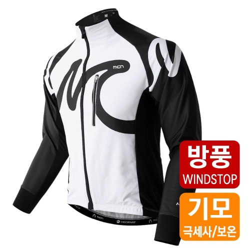 MCNSPORTS モノクローム防風/撥水/防寒ウィンターバイクジャージ