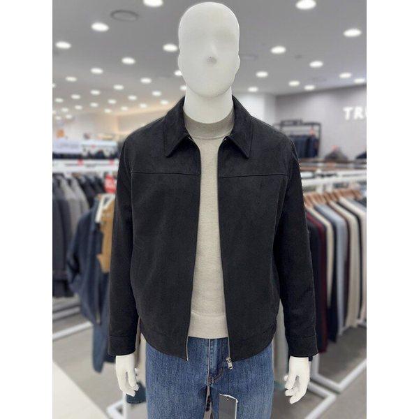 メンズ スタンカラ ライダージャケット スエード トラッカー コンビ 短い ジップアップ スエード ジャンパー 3色 22,049円