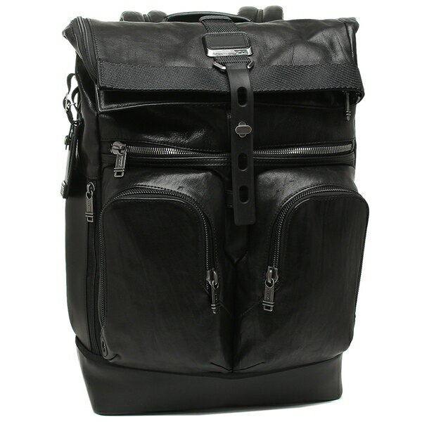 トゥミ バッグ TUMI 932388 DL ALPHA アルファ BRAVO LONDON ROLLーTOP BACKPACK メンズ  リュックバックパック 無地 BLACK 黒