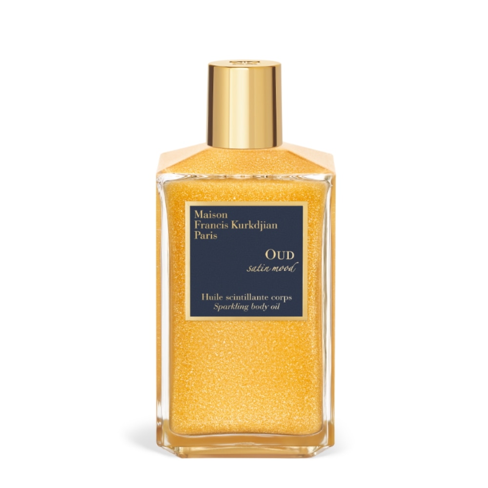 【国内百貨店】メゾンフランシスコジョンウッドサテンムードシマーリングボディオイル200mlギフト包装