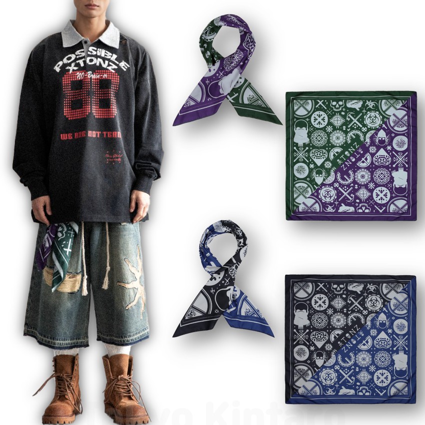 Creighton Multi-Graphic Bandana (XTA076)