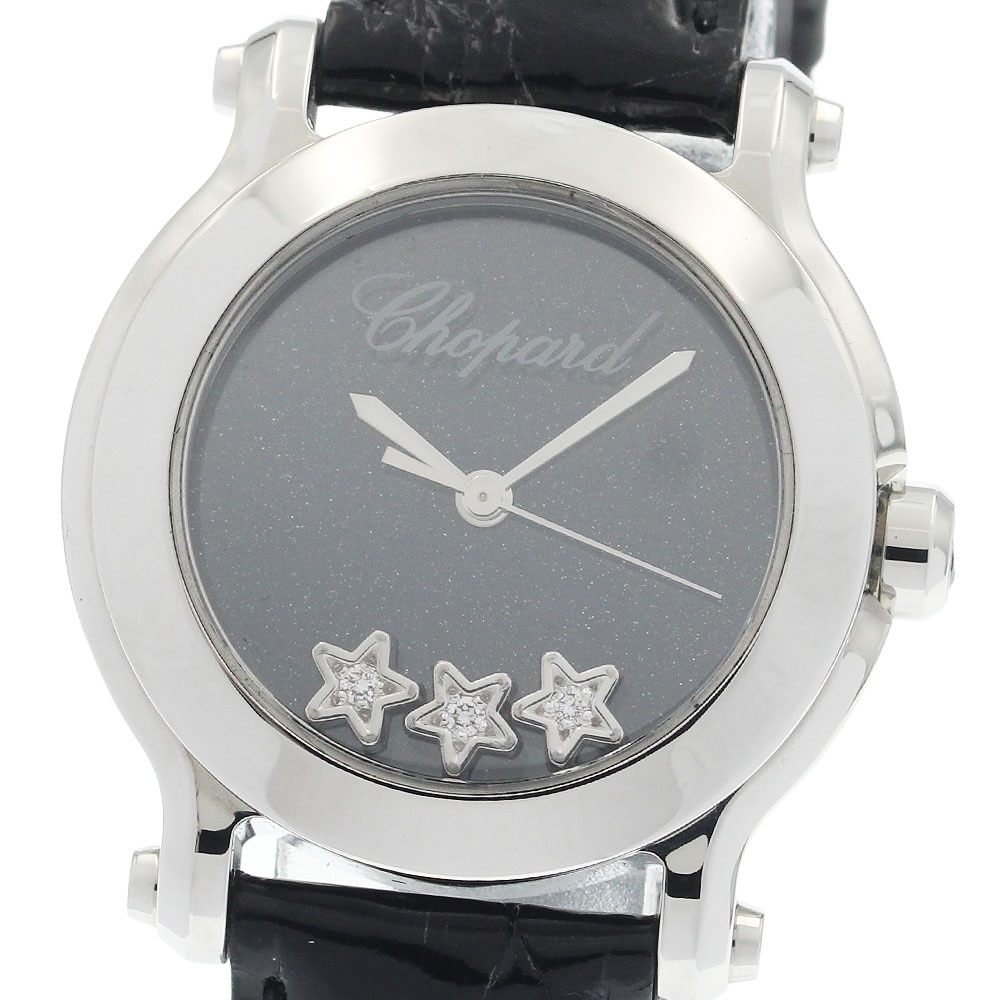 ショパール Chopard 27/8509-3049 ハッピースポーツ ナイトスカイ クォーツ レディース _943510【中古】