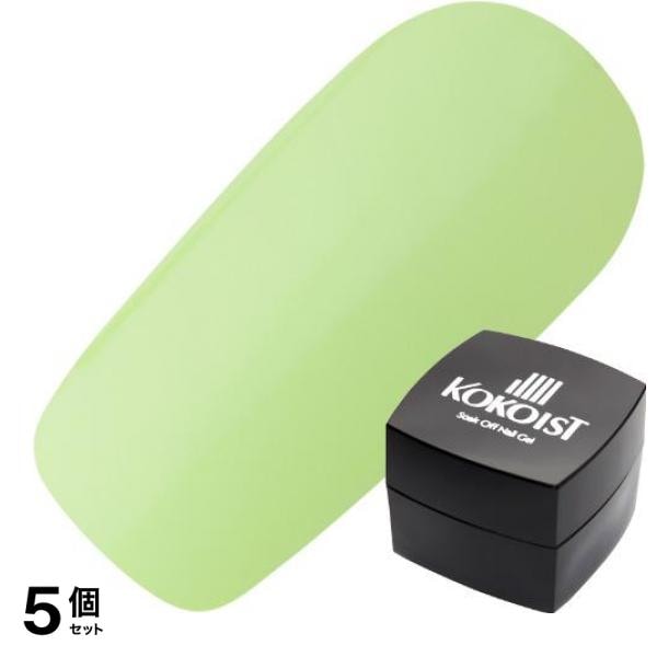KOKOIST(ココイスト) エクセルライン ソークオフカラージェル E-125 ブロッコリークリーム 2.5g 5個セット 6,105円