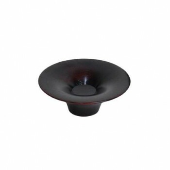 フラワーアレンジ 山中漆器 せん arch 小 溜漆 ZF-006