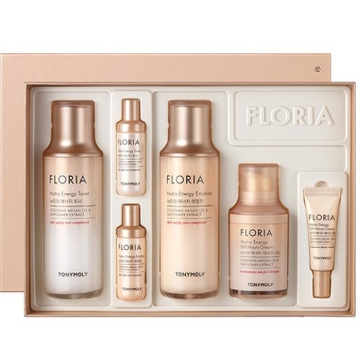 フローリア ニュートラ エナジー トナー エマルジョン クリーム 3点セット (鎮静/弾力/保湿/栄養供給/活力/しわ防止)