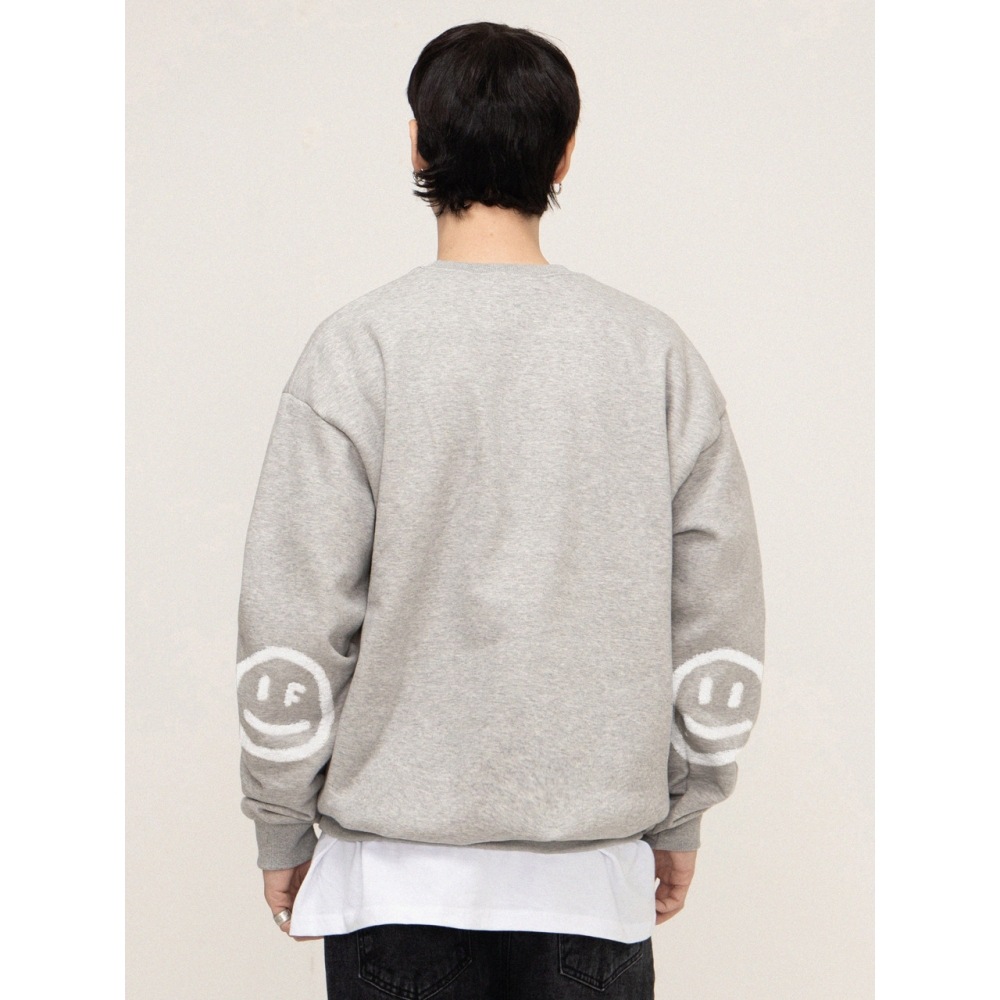 GRAVER エルボスプレー ドットスマイル マンツーマングレー