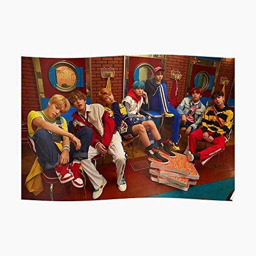 衝撃特価 156 x 232 Small Poster DNA BTS in Art Wall Posters 絵画