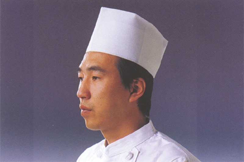 使い捨て中華帽子D31110（50枚入）