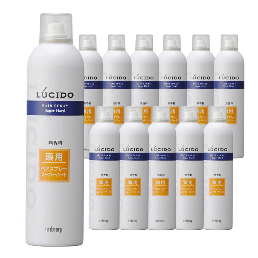 ルシード 業務用 ヘアスプレー スーパーハード 285g 12本入り 無香料