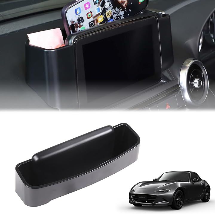 新型 マツダ ロードスター RF ND系 2016～2023に適用 収納ボックス ナビ ナビ後部収納ボックス ナビ収納ボックス 収納バッグ ABS製