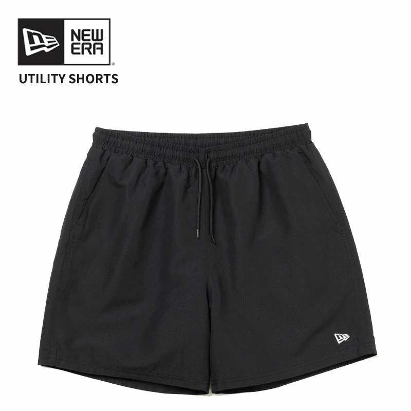 ニュー エラ NEW ERA ユーティリティー ショートパンツ ブラック ニューエラアウトドア ハーフパンツ 半ズボン