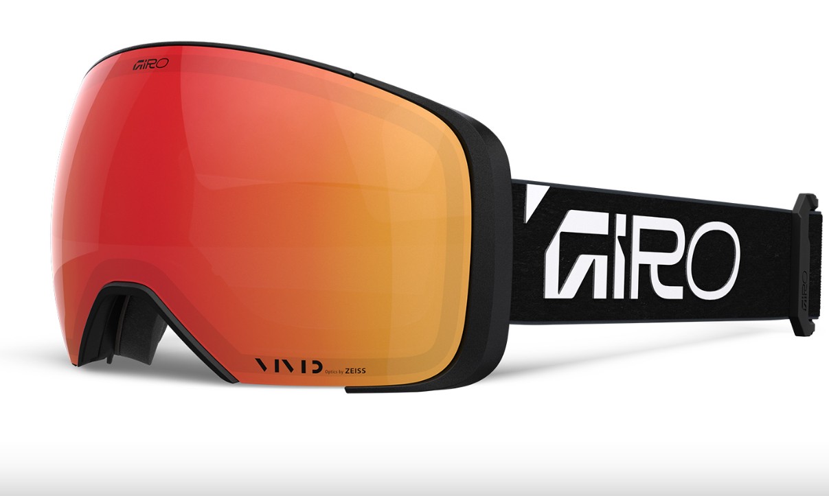 新品未使用 25-26 GIRO GOGGLE Comp (コンプ） BLACK WORDMARK VIVID Ember+INF 土日祝発送OK 5 ジロ