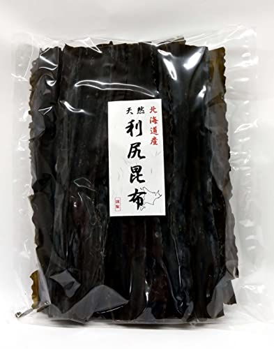 【お徳用】天然 利尻昆布 500g 乾燥 出し昆布 こんぶ 大容量 業務用 お吸い物 うどん 味噌汁
