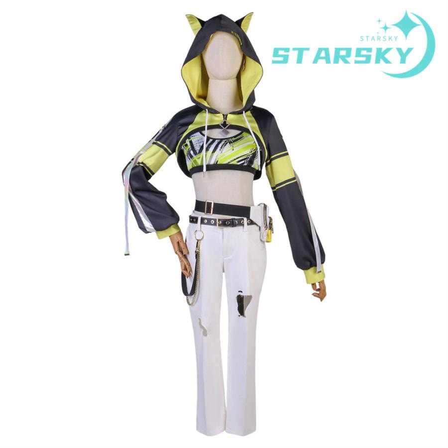 工場直販 急速出荷 バーチャルライバー NIJISANJI にじさんじ 獅子堂あかり 風　コスプレ衣装　コスチューム　服 ハロウィン イベント