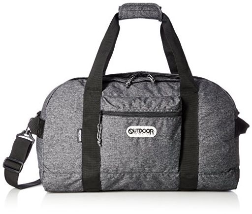 ショルダーバッグ ボストンバッグ B4サイズ対応 ショルダーストラップ付 62327 グレー