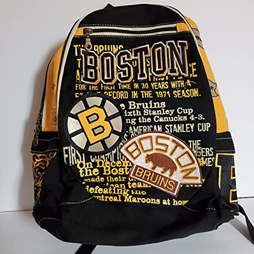 FOCO NHL Boston Bruins Backpack, Black 並行輸入品
