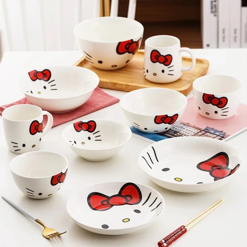 食器セット家庭用食器セット式アニメ陶磁器食器皿