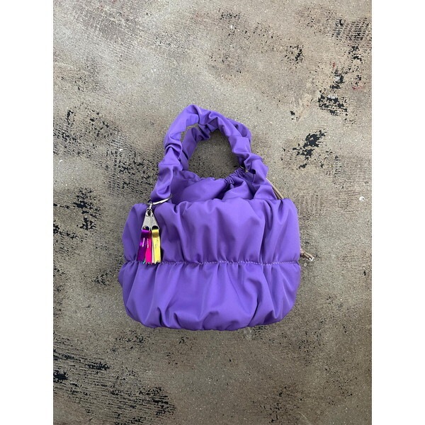 cheek pokkori kincyaku 2way tote C24007-83 パープル 2WAYトートバッグ