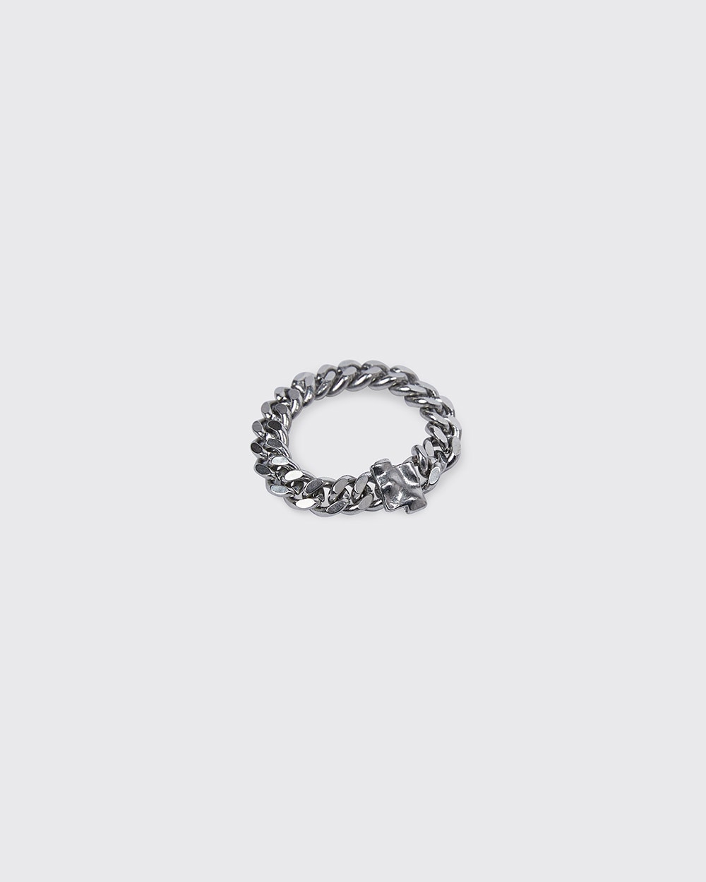 【ADER ERROR】 TRS CHAIN RING : SILVER