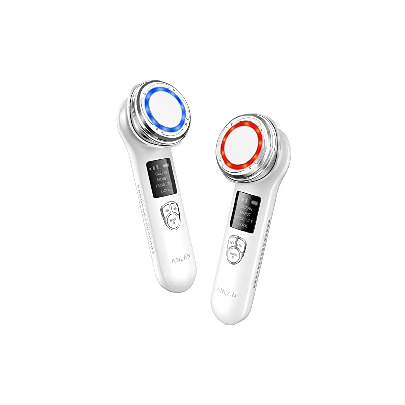 温冷美顔器 イオン美顔器 LED光エステ EMS 3段階調節 目元毛穴 フェイスケア 小顔 1台8役