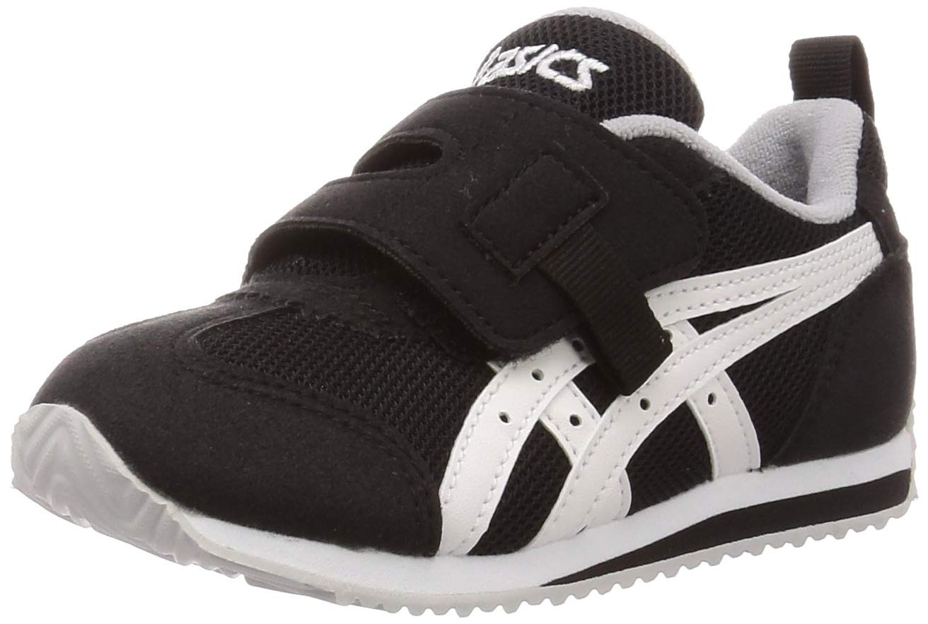 当日発送 [スクスク] キッズシューズ ユニセックス子供 1本ベルト ブラック/ホワイト147 16.0 cm