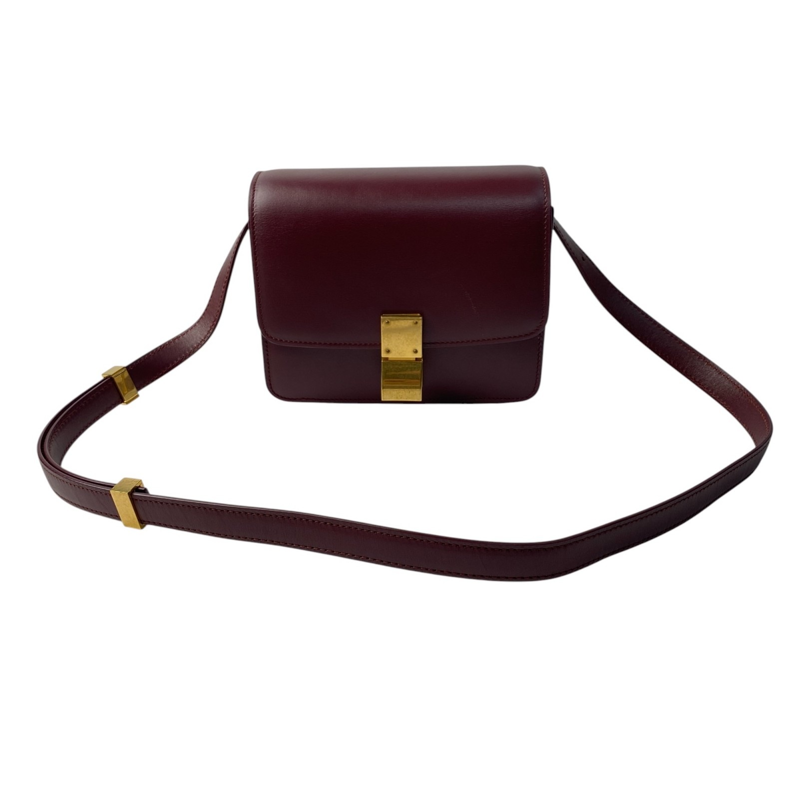 セリーヌ CELINE レディース クラシック ミニ ティーンボックス ショルダーバッグ