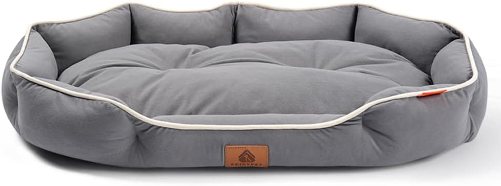 大型ペットベッド 犬用ソファ ふわふわで丸洗い可能 防ダニ 通年使用可