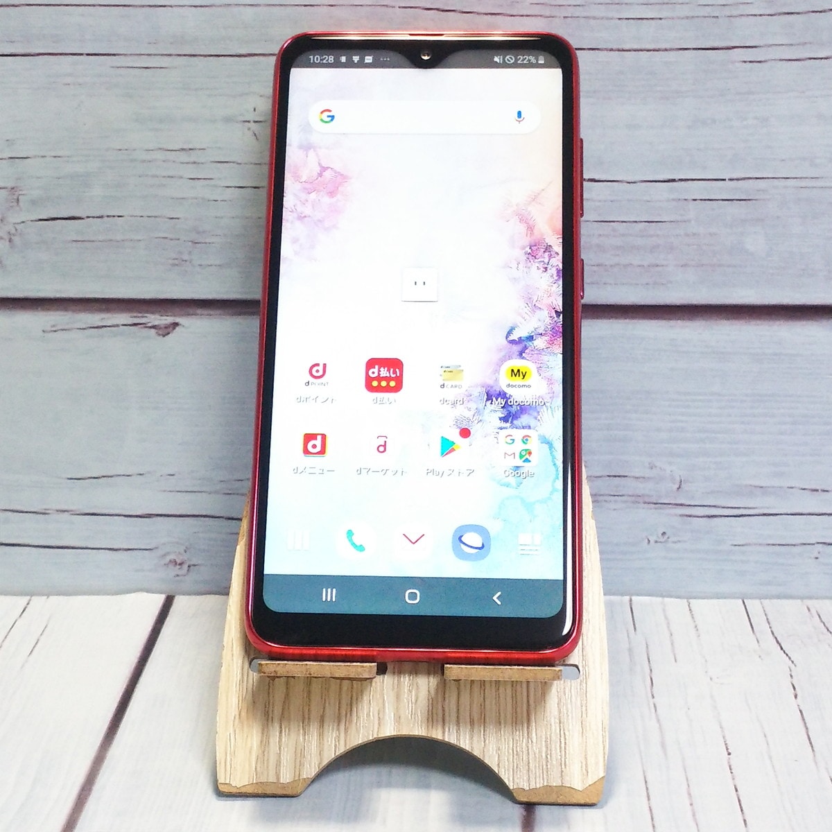 ドコモ版 SIMロック解除済み GALAXY A20 レッド SC-02M