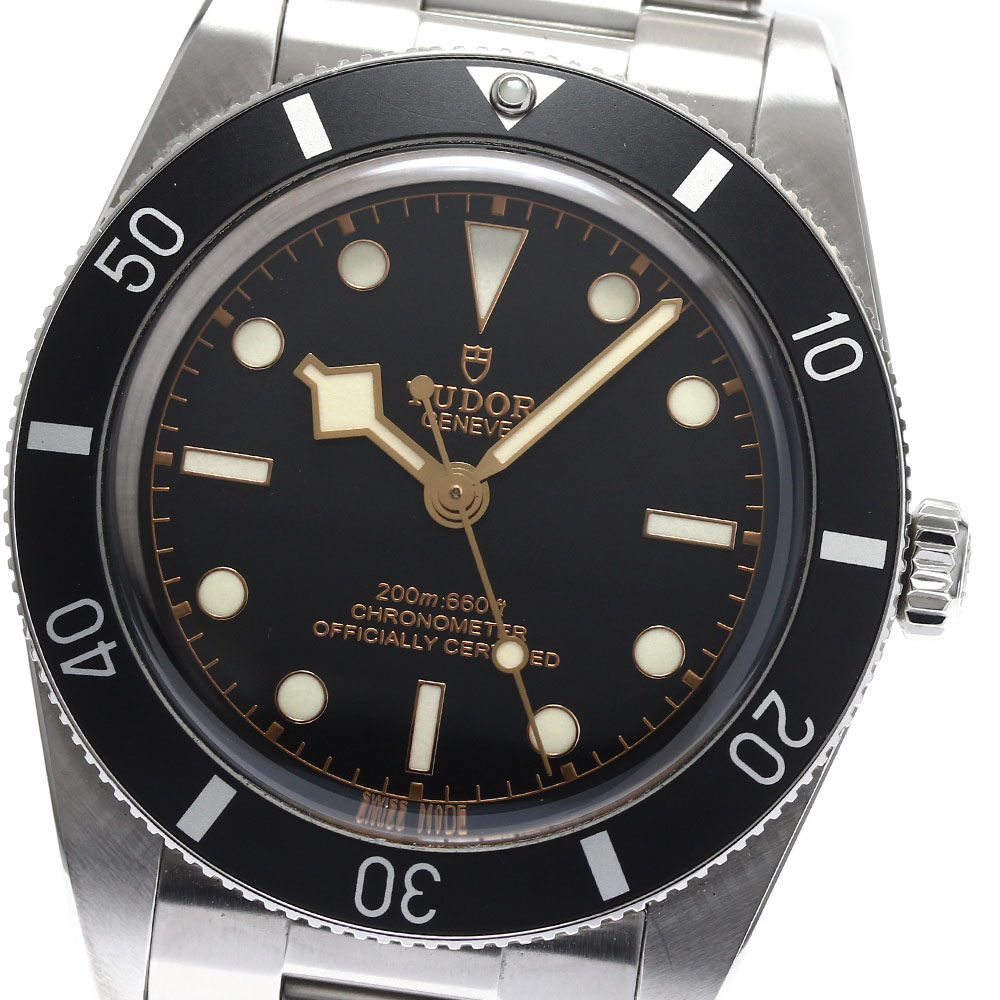 チュードル TUDOR 79000N ブラックベイ 54 自動巻き メンズ 美品 箱・保証書付き_892005【中古】 248,100円