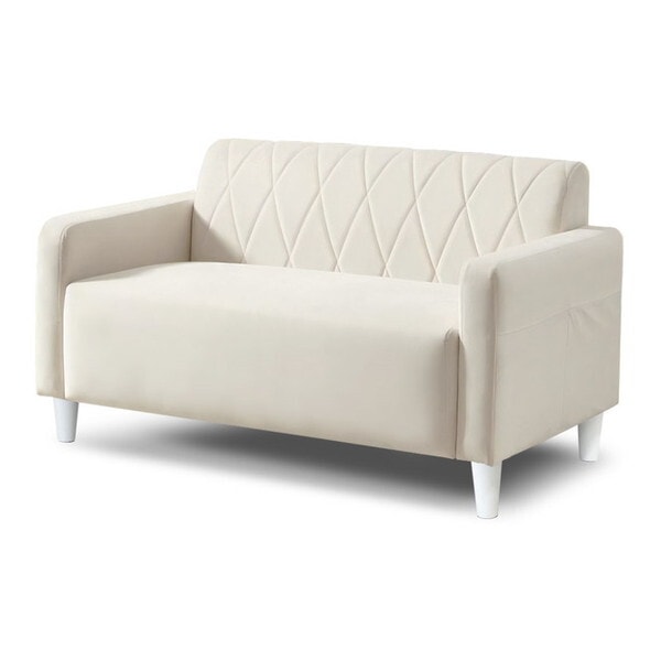 アーバン通商 コンパクトソファ SG-130-ホワイト メーカー直送