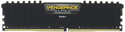 激安特価  VENGEANCE メモリモジュール デスクトップPC用 DDR4 CORSAIR LPX CMK32GX4M2A2666C16 16GB2枚キット ブラック Series RAM