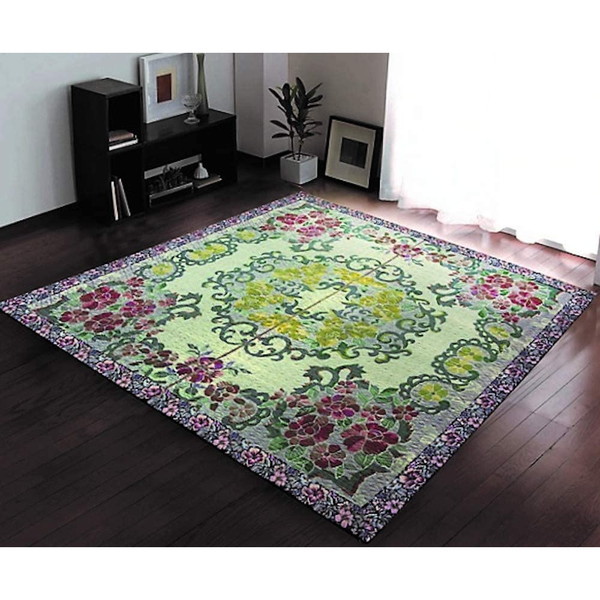 8107970 い草ラグカーペット DXロザンヌNF 約191191cm 不織布【沖縄北海道離島配送不可】 メーカー直送