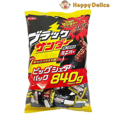 他サイト： 【ブラックサンダー】ミニバー ビッグシェアパック 840g 大容量！ チョコ お菓子 おいしさイナズマ級！ おやつに！！【costco コストコ】の商品画像
