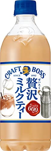 まとめ買い サントリー クラフトボス ミルクティー 紅茶 600ml24本