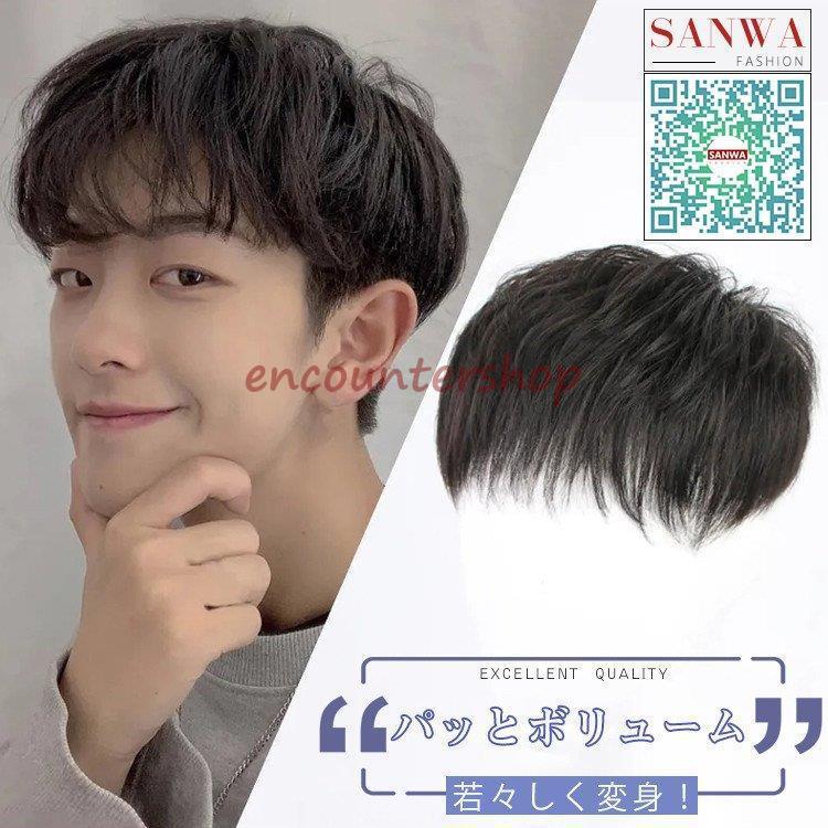 人毛00％ メンズウィッグ フルウィッグ 男性用ッグ 耐熱ウィッグ ッグ エション かつら イメチェン