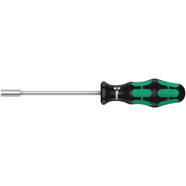 WERA ヴェラ クラフトフォームハンドル ナットドライバー 対辺15mm 軸長125mm 029450 工具 ツール DIY 作業工具 道具